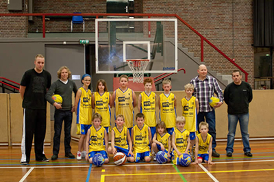 Sponsoring van Basketbalclub ARTA te Steenwijk