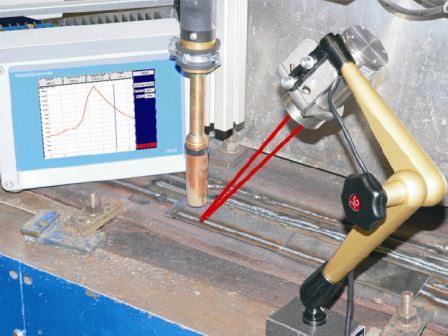 Bepalen t8/5 Bepalen t8/5 middels WeldScanner met infrarood thermometer